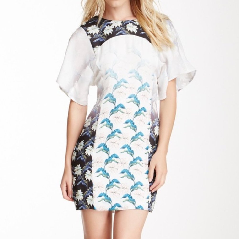 Rebecca Minkoff Luis Mini Ombre Sheath Dress Size 10 $388